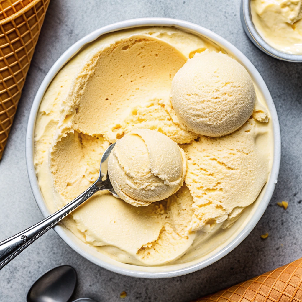 Glace à la vanille maison ultra crémeuse