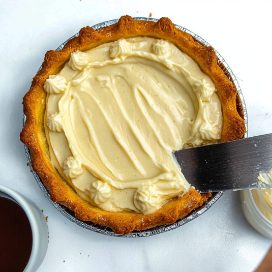 Crème pâtissière maison lisse et onctueuse servie dans un bol blanc
