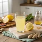Mounjaro naturel pour maigrir avec citron gingembre et vinaigre de cidre