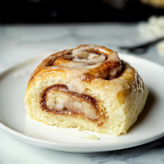 Cinnamon rolls moelleux maison avec glaçage cream cheese