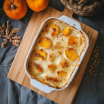 Gratin de butternut crémeux au four avec fromage doré et texture fondante