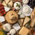Plateau de fromages italiens authentiques avec Parmigiano Reggiano, Mozzarella di Bufala, Burrata, Gorgonzola, Pecorino Romano et Grana Padano